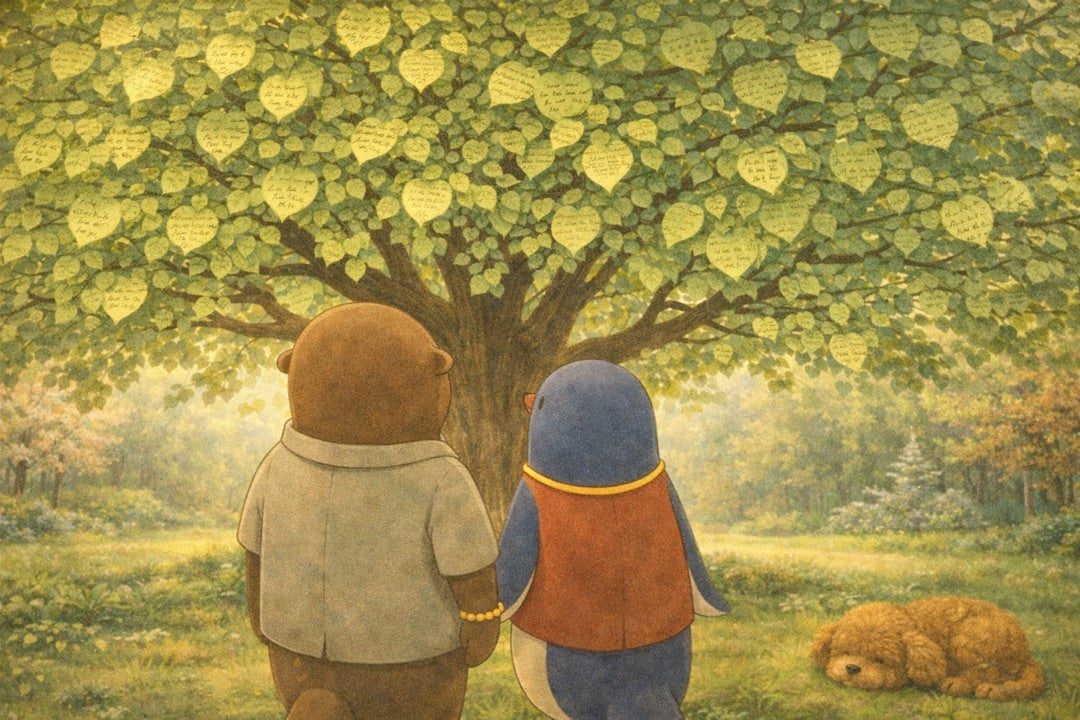 第5話 Googleの森と大きな口コミの木 つるるんとんの葉っぱ 挿絵20