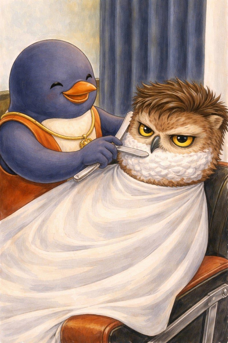 第11話 笑わないフクロウ君 挿絵05