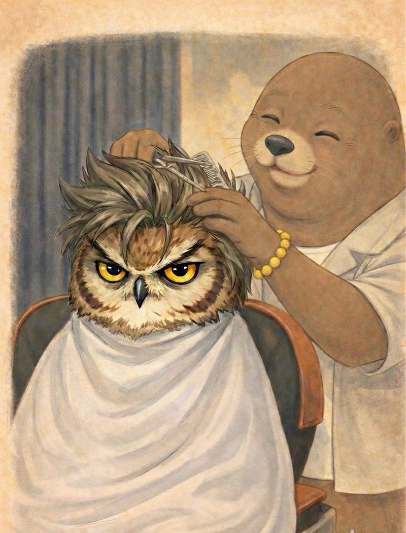 第11話 笑わないフクロウ君 挿絵19